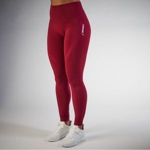 Gymshark seamless energy leggings - Beet marl